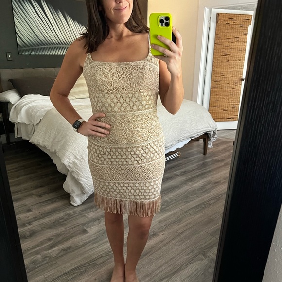 Vintage Cocktail Dress with Fringe! - Picture 15 of 15